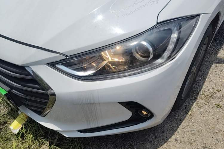 Used Hyundai Elantra (6th Generation / Lingdong) 2016 1.4T Dual-Clutch Xuan Dong · Dynamic Version Left Front Headlight