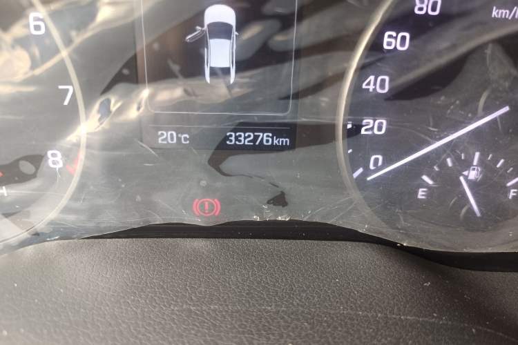 Used Hyundai Elantra (6th Generation / Lingdong) 2016 1.6L Manual ZhiXuan·Youth Edition Odometer Close Up