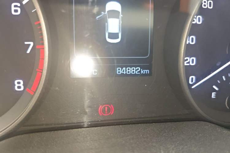 Used Hyundai Elantra (6th Generation / Lingdong) 2016 1.6L Automatic ZhiXuan – Elite Version Odometer Close Up