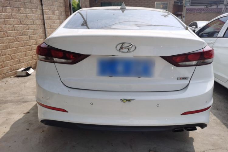 Used Hyundai Elantra (6th Generation / Lingdong) 2016 1.4T Dual-Clutch Xuan Dong · Dynamic Version Rear