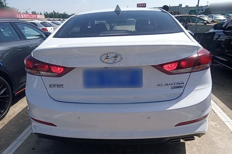 Used Hyundai Elantra (6th Generation / Lingdong) 2016 1.4T Dual-Clutch Xuan Dong · Dynamic Version Rear