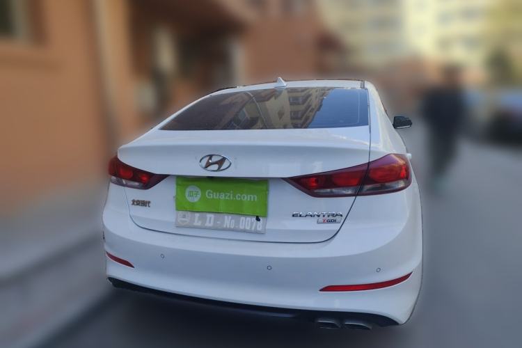 Used Hyundai Elantra (6th Generation / Lingdong) 2016 1.4T Dual-Clutch Xuan Dong · Dynamic Version Rear