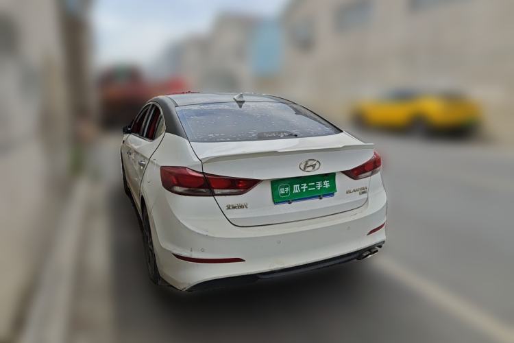 Used Hyundai Elantra (6th Generation / Lingdong) 2016 1.6L Automatic ZhiXuan – Elite Version Rear Left 45 Deg