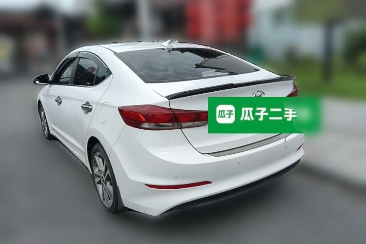 Used Hyundai Elantra (6th Generation / Lingdong) 2016 1.6L Automatic ZhiXuan – Elite Version Rear Left 45 Deg