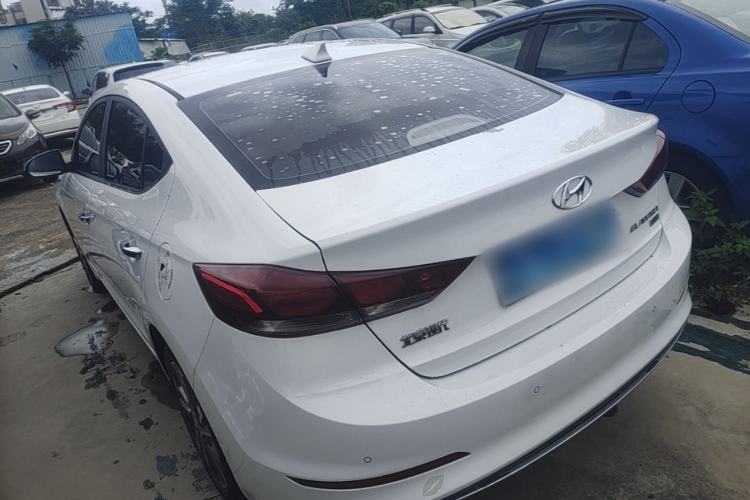 Used Hyundai Elantra (6th Generation / Lingdong) 2016 1.6L Automatic ZhiXuan – Elite Version Rear Left 45 Deg