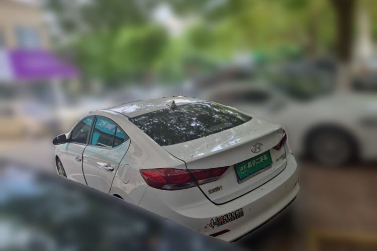 Used Hyundai Elantra (6th Generation / Lingdong) 2016 1.6L Automatic ZhiXuan – Elite Version Rear Left 45 Deg