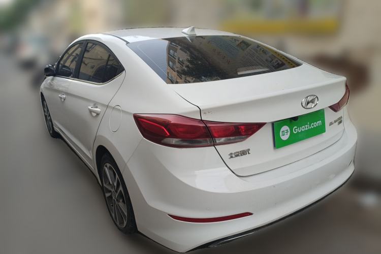 Used Hyundai Elantra (6th Generation / Lingdong) 2016 1.6L Automatic ZhiXuan – Elite Version Rear Left 45 Deg