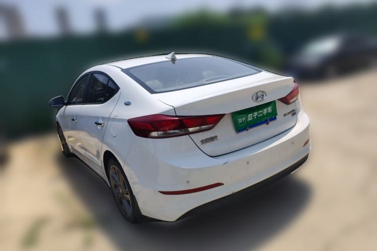 Used Hyundai Elantra (6th Generation / Lingdong) 2016 1.6L Automatic ZhiXuan – Elite Version Rear Left 45 Deg