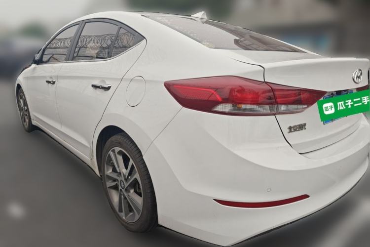 Used Hyundai Elantra (6th Generation / Lingdong) 2016 1.6L Automatic ZhiXuan – Elite Version Rear Left 45 Deg