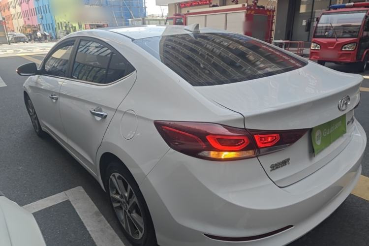 Used Hyundai Elantra (6th Generation / Lingdong) 2016 1.6L Automatic ZhiXuan · Luxury Version Rear Left 45 Deg