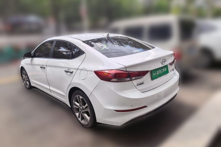 Used Hyundai Elantra (6th Generation / Lingdong) 2016 1.6L Automatic ZhiXuan – Elite Version Rear Left 45 Deg