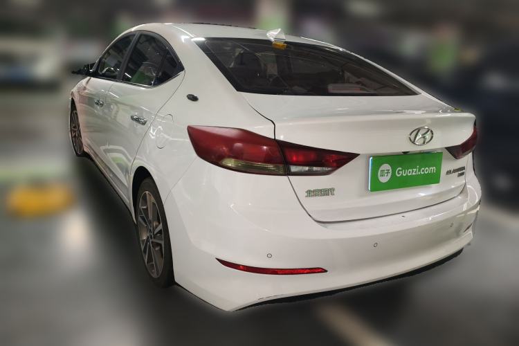 Used Hyundai Elantra (6th Generation / Lingdong) 2016 1.6L Automatic ZhiXuan – Elite Version Rear Left 45 Deg