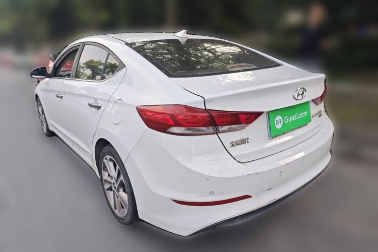 Used Hyundai Elantra (6th Generation / Lingdong) 2016 1.6L Automatic ZhiXuan · Luxury Version Rear Left 45 Deg