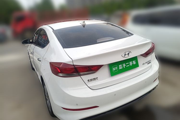 Used Hyundai Elantra (6th Generation / Lingdong) 2016 1.4T Dual-Clutch Xuan Dong · Dynamic Version Rear Left 45 Deg