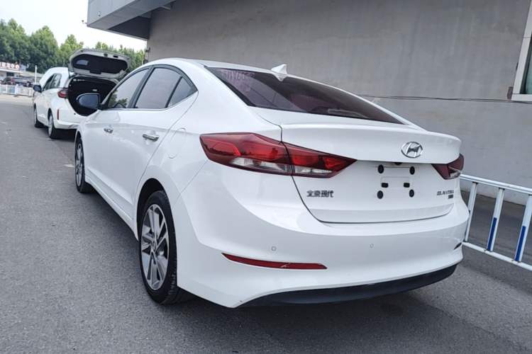 Used Hyundai Elantra (6th Generation / Lingdong) 2016 1.6L Automatic ZhiXuan – Elite Version Rear Left 45 Deg