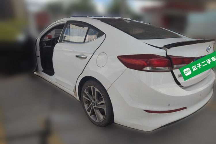 Used Hyundai Elantra (6th Generation / Lingdong) 2016 1.6L Automatic ZhiXuan – Elite Version Rear Left 45 Deg