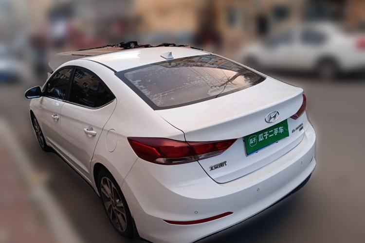 Used Hyundai Elantra (6th Generation / Lingdong) 2016 1.6L Automatic ZhiXuan – Elite Version Rear Left 45 Deg