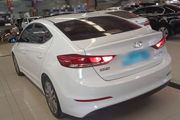Used Hyundai Elantra (6th Generation / Lingdong) 2016 1.6L Automatic ZhiXuan – Elite Version Rear Left 45 Deg