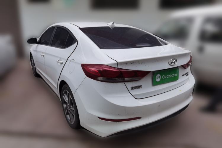Used Hyundai Elantra (6th Generation / Lingdong) 2016 1.6L Automatic ZhiXuan – Elite Version Rear Left 45 Deg