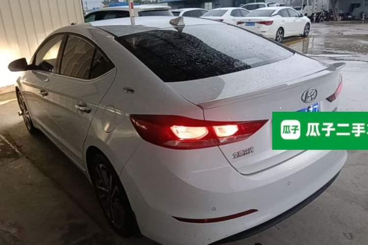 Used Hyundai Elantra (6th Generation / Lingdong) 2016 1.6L Automatic ZhiXuan – Elite Version Rear Left 45 Deg