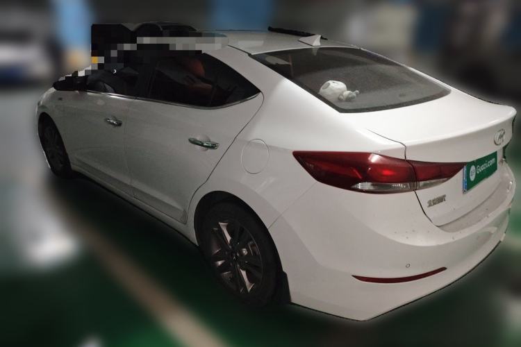 Used Hyundai Elantra (6th Generation / Lingdong) 2016 1.4T Dual-Clutch Xuan Dong·Elite Version Rear Left 45 Deg
