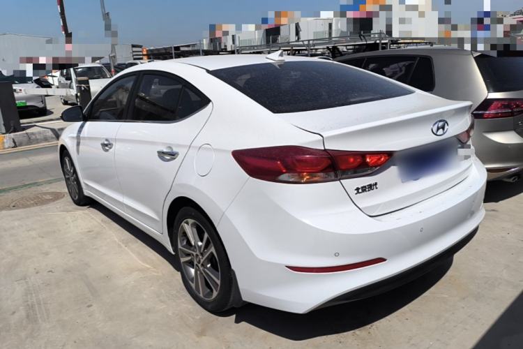 Used Hyundai Elantra (6th Generation / Lingdong) 2016 1.6L Automatic ZhiXuan – Elite Version Rear Left 45 Deg