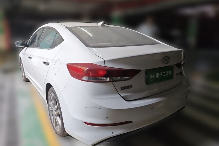 Used Hyundai Elantra (6th Generation / Lingdong) 2016 1.6L Automatic ZhiXuan – Elite Version Rear Left 45 Deg