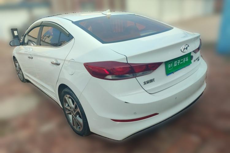 Used Hyundai Elantra (6th Generation / Lingdong) 2016 1.6L Automatic ZhiXuan · Luxury Version Rear Left 45 Deg