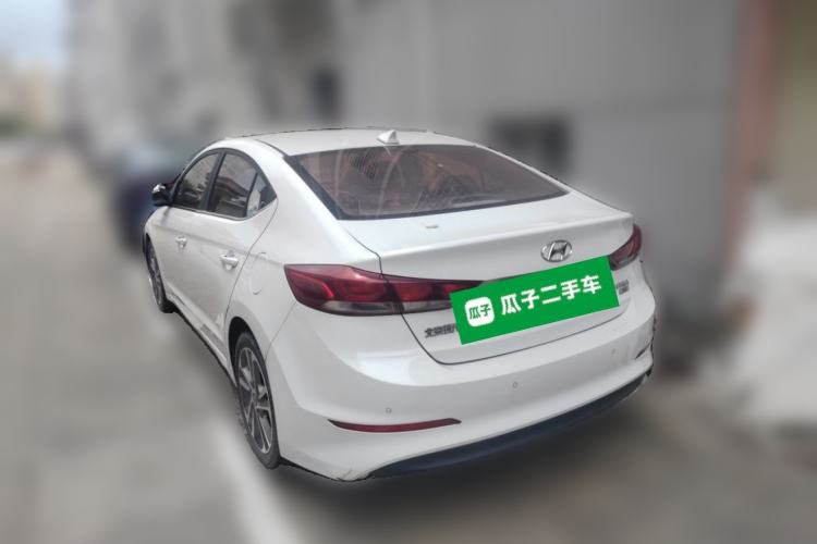Used Hyundai Elantra (6th Generation / Lingdong) 2016 1.6L Automatic ZhiXuan – Elite Version Rear Left 45 Deg