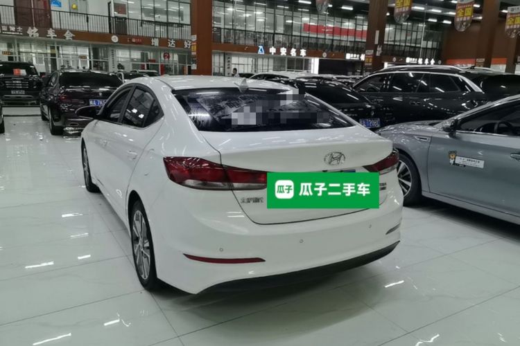 Used Hyundai Elantra (6th Generation / Lingdong) 2016 1.6L Automatic ZhiXuan – Elite Version Rear Left 45 Deg