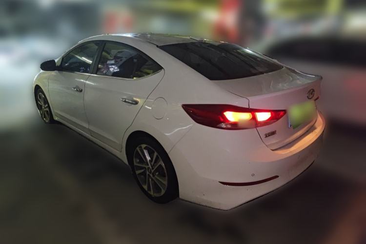 Used Hyundai Elantra (6th Generation / Lingdong) 2016 1.6L Automatic ZhiXuan – Elite Version Rear Left 45 Deg
