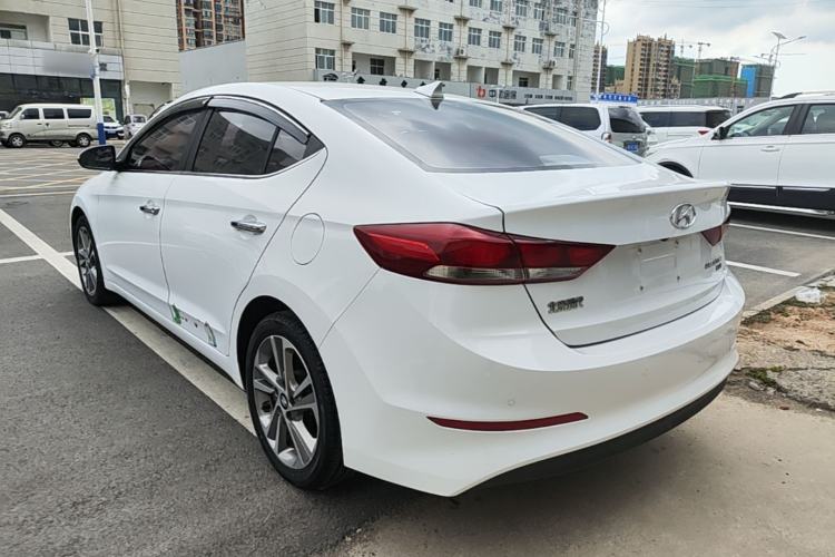 Used Hyundai Elantra (6th Generation / Lingdong) 2016 1.6L Automatic ZhiXuan – Elite Version Rear Left 45 Deg