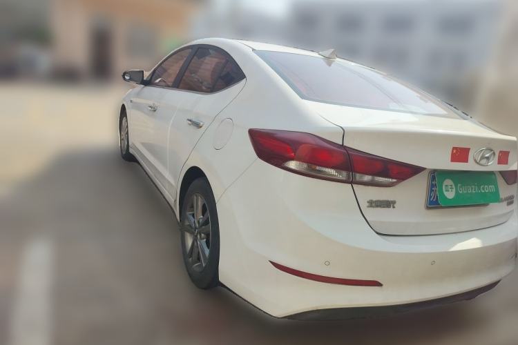 Used Hyundai Elantra (6th Generation / Lingdong) 2016 1.4T Dual-Clutch Xuan Dong·Elite Version Rear Left 45 Deg