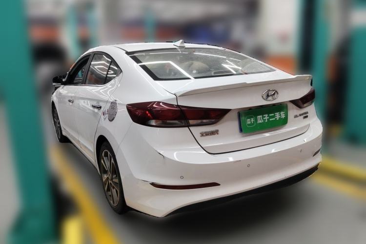 Used Hyundai Elantra (6th Generation / Lingdong) 2016 1.6L Automatic ZhiXuan – Elite Version Rear Left 45 Deg