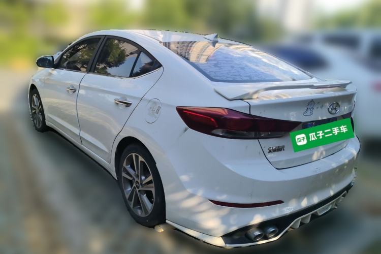 Used Hyundai Elantra (6th Generation / Lingdong) 2016 1.6L Automatic ZhiXuan – Elite Version Rear Left 45 Deg