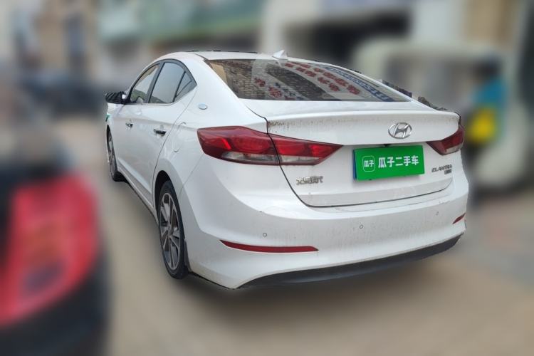 Used Hyundai Elantra (6th Generation / Lingdong) 2016 1.6L Automatic ZhiXuan – Elite Version Rear Left 45 Deg