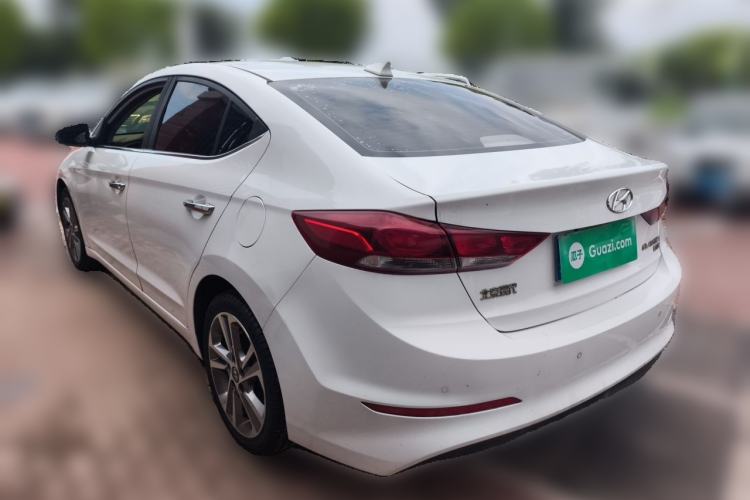Used Hyundai Elantra (6th Generation / Lingdong) 2016 1.6L Automatic ZhiXuan – Elite Version Rear Left 45 Deg