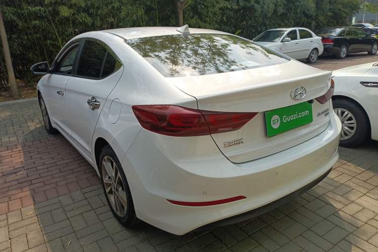 Used Hyundai Elantra (6th Generation / Lingdong) 2016 1.6L Automatic ZhiXuan – Elite Version Rear Left 45 Deg