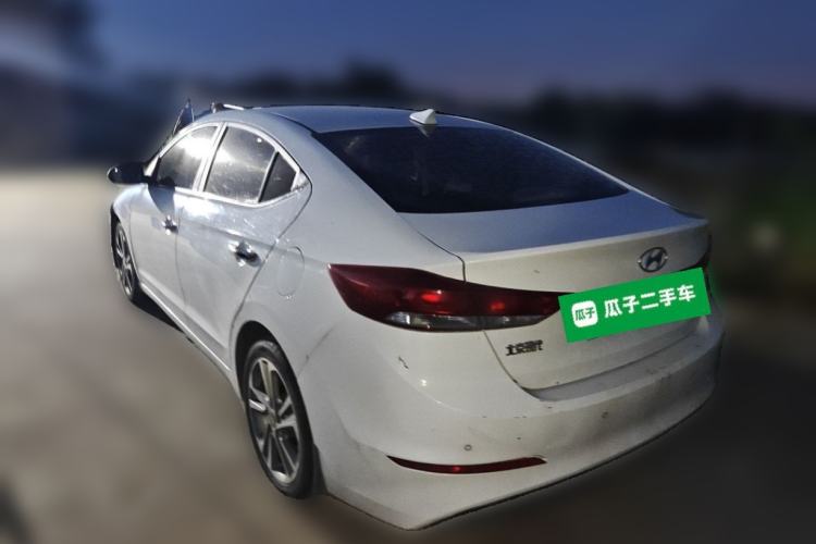 Used Hyundai Elantra (6th Generation / Lingdong) 2016 1.6L Automatic ZhiXuan – Elite Version Rear Left 45 Deg