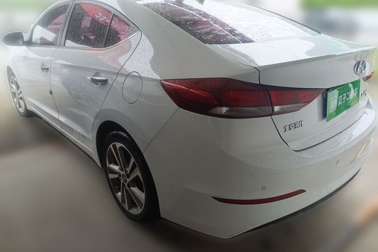 Used Hyundai Elantra (6th Generation / Lingdong) 2016 1.6L Automatic ZhiXuan – Elite Version Rear Left 45 Deg