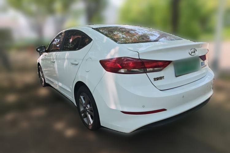 Used Hyundai Elantra (6th Generation / Lingdong) 2016 1.6L Manual ZhiXuan · Dynamic Model Rear Left 45 Deg