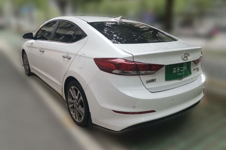 Used Hyundai Elantra (6th Generation / Lingdong) 2016 1.6L Automatic ZhiXuan – Elite Version Rear Left 45 Deg