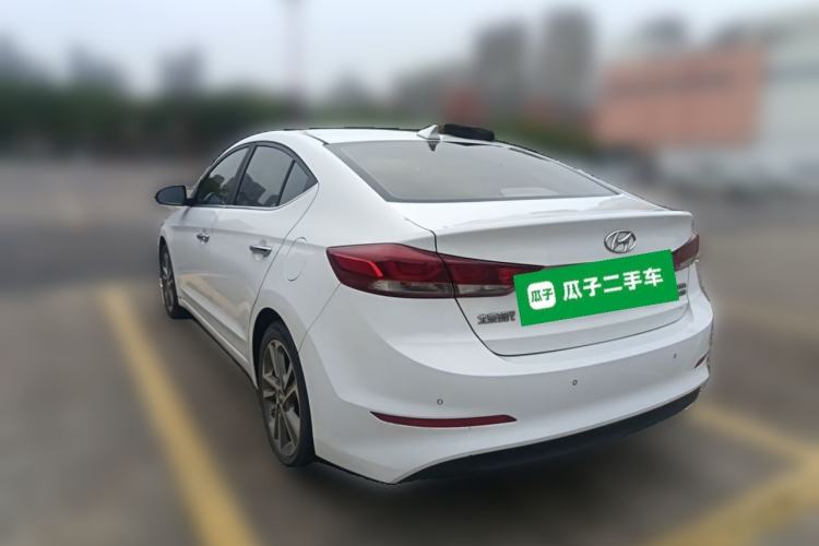Used Hyundai Elantra (6th Generation / Lingdong) 2016 1.6L Automatic ZhiXuan · Luxury Version Rear Left 45 Deg