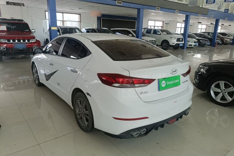 Used Hyundai Elantra (6th Generation / Lingdong) 2016 1.6L Manual ZhiXuan·Youth Edition Rear Left 45 Deg