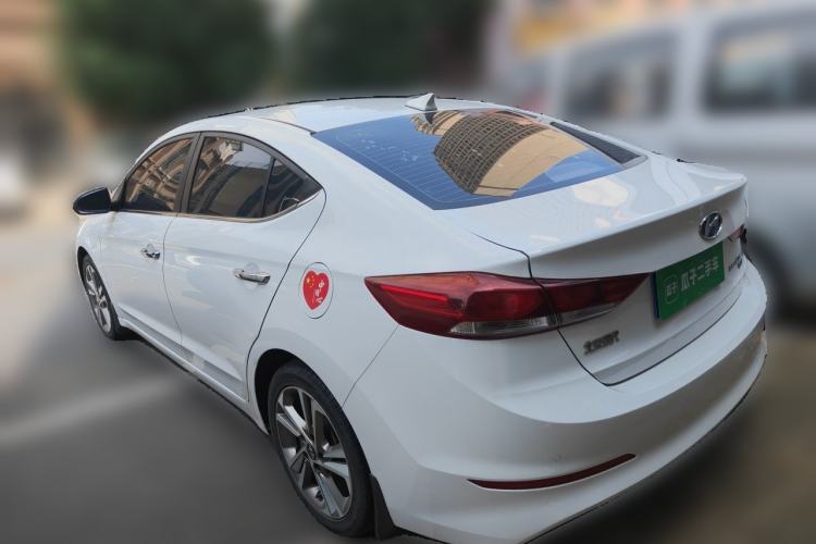 Used Hyundai Elantra (6th Generation / Lingdong) 2016 1.6L Automatic ZhiXuan – Elite Version Rear Left 45 Deg