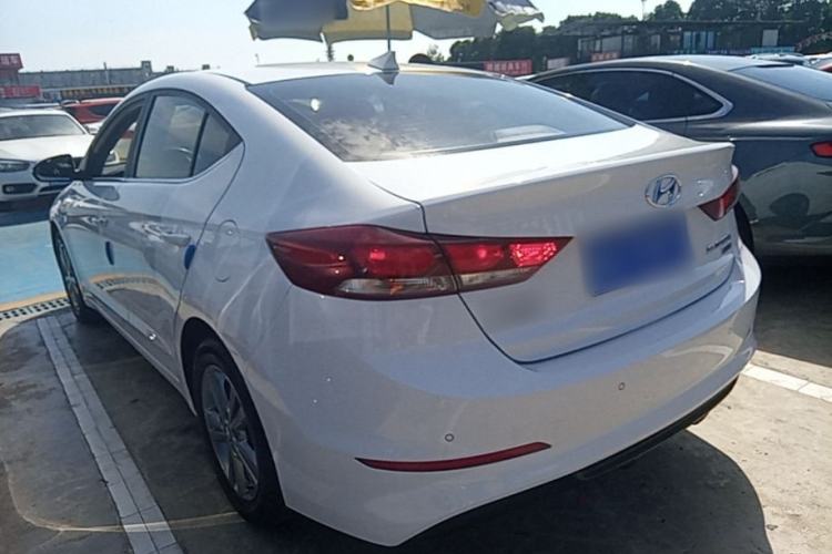 Used Hyundai Elantra (6th Generation / Lingdong) 2016 1.4T Dual-Clutch Xuan Dong · Dynamic Version Rear Left 45 Deg