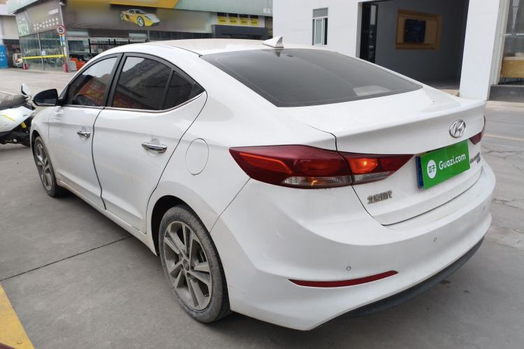 Used Hyundai Elantra (6th Generation / Lingdong) 2016 1.6L Automatic ZhiXuan – Elite Version Rear Left 45 Deg