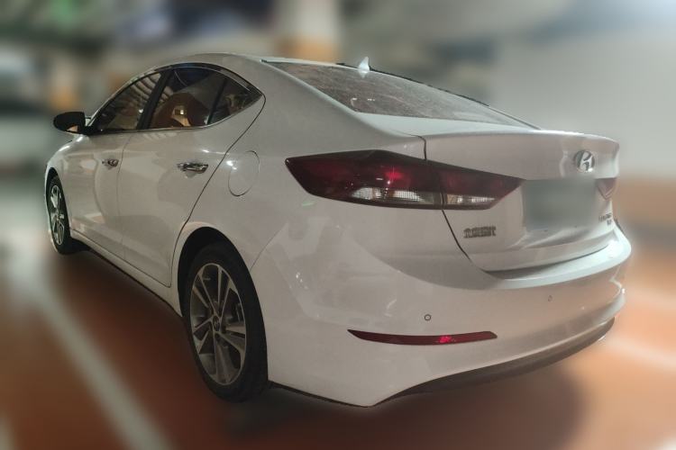 Used Hyundai Elantra (6th Generation / Lingdong) 2016 1.6L Automatic ZhiXuan – Elite Version Rear Left 45 Deg