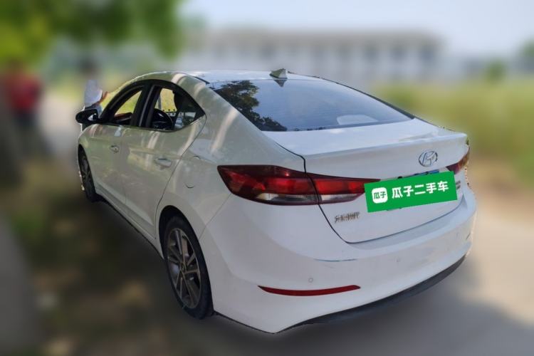 Used Hyundai Elantra (6th Generation / Lingdong) 2016 1.6L Automatic ZhiXuan – Elite Version Rear Left 45 Deg
