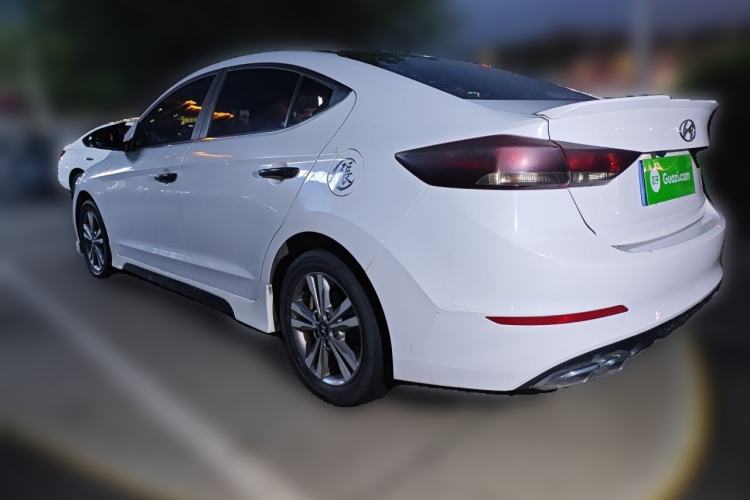 Used Hyundai Elantra (6th Generation / Lingdong) 2016 1.6L Manual ZhiXuan·Youth Edition Rear Left 45 Deg